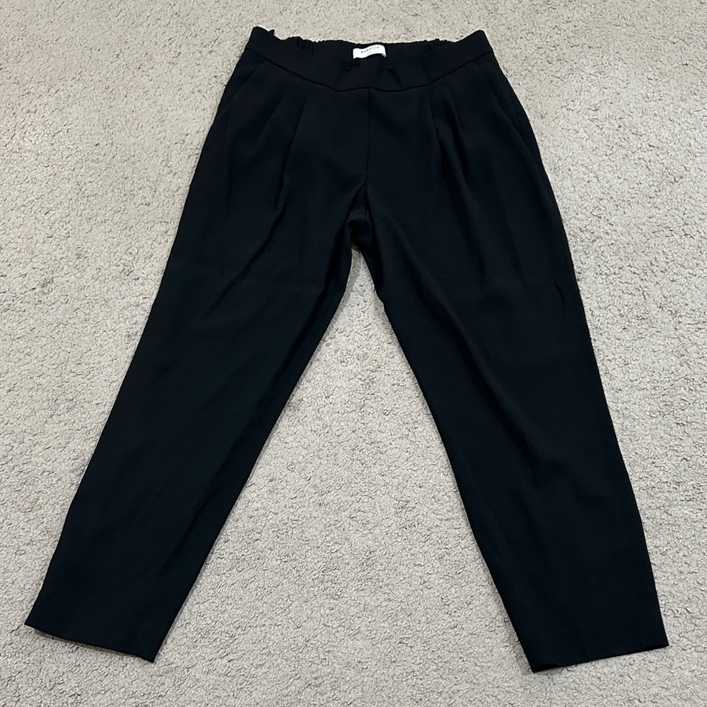 Babaton Black Tailored High-Waist Trousers